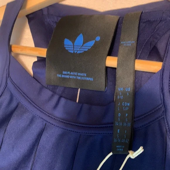 NWT! adidas Blue Version Dress Night Sky Small SOLD OUT in stores - Picture 15 of 15